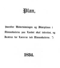plan 1834
